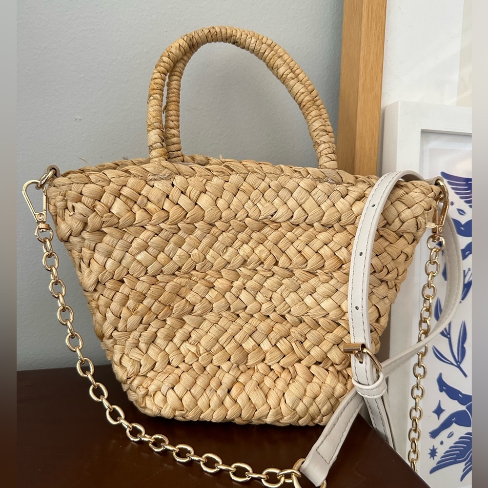 Topshop basket bag